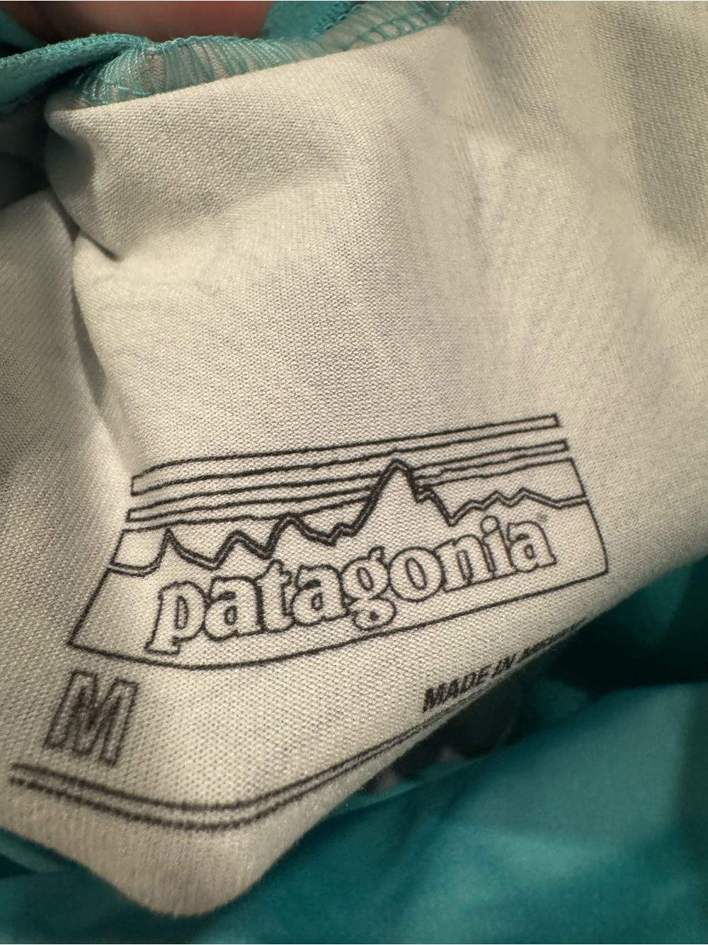 Patagonia Morning Glory Athletic Dress M Floral Blue Sporty Outdoor Hiking - Picture 7 of 9